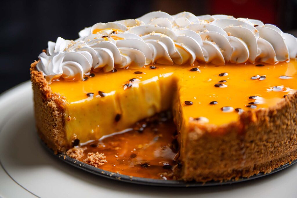Passion fruit cake
